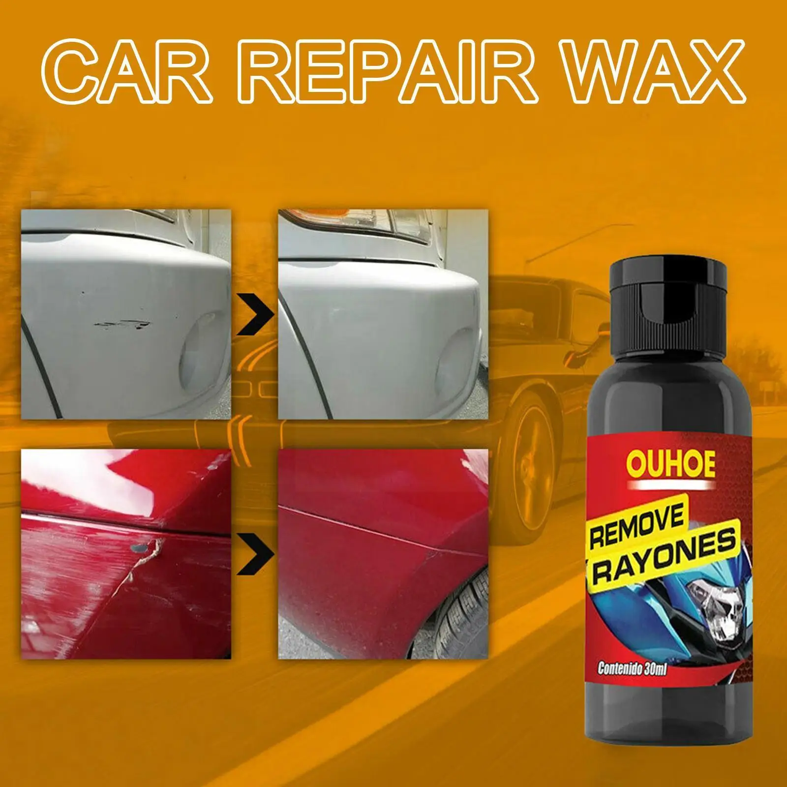 

Car Scratch Remover Kit, 30ml M4N1