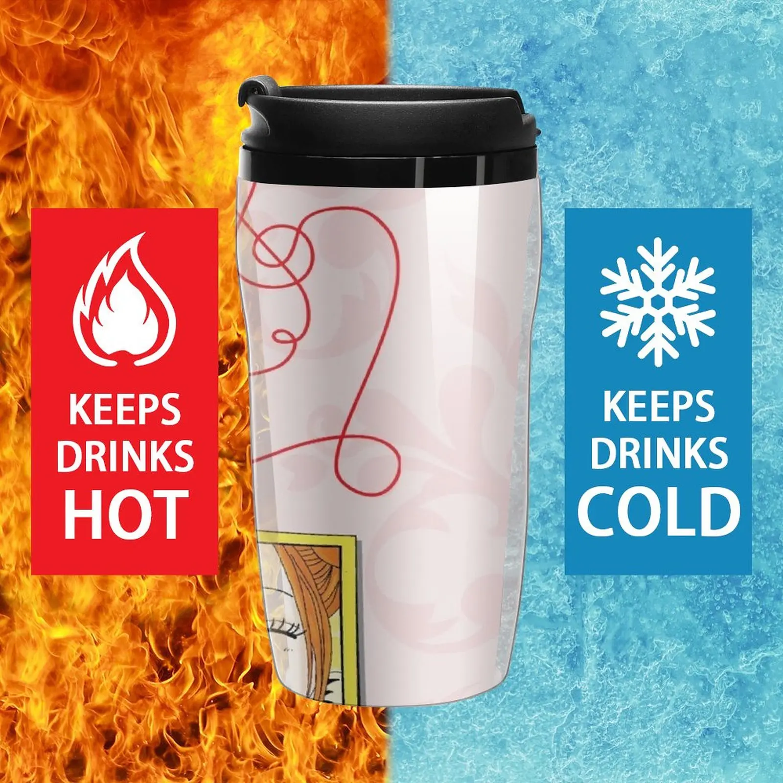 Новая дорожная кофейная кружка Бана и Хачи Необычные чашки для кофе чая на заказ