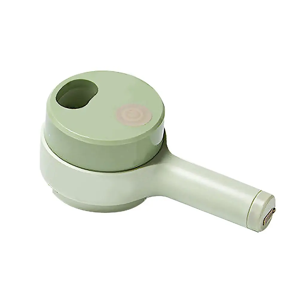 

4in1 Garlic Meat Grinder Handheld Multifunctional USB Rechargeable Electric Heavy Duty Ginger Crusher Kitchen Waterproof Tool