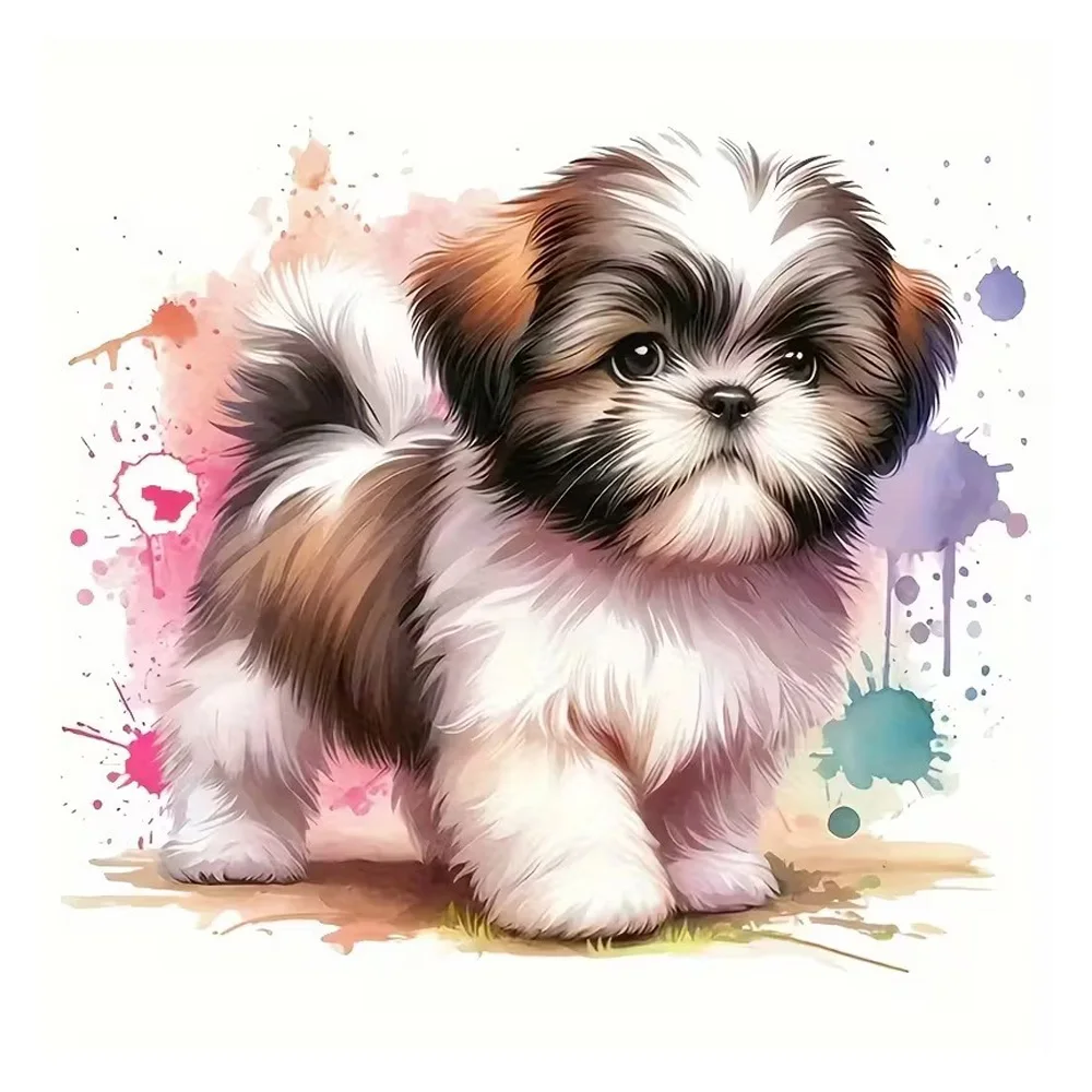 

Милые декоративные наклейки с щенком ши-тцу, подходят для украшения различных объектов, таких как автомобили, грузовики.