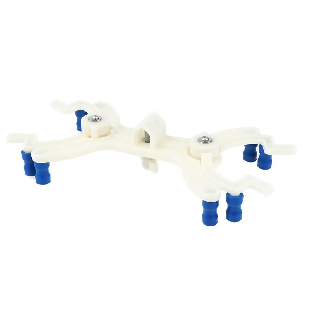 

Plastic Double Buret Clamp for Lab Titration Stand Kit Stable and Durable