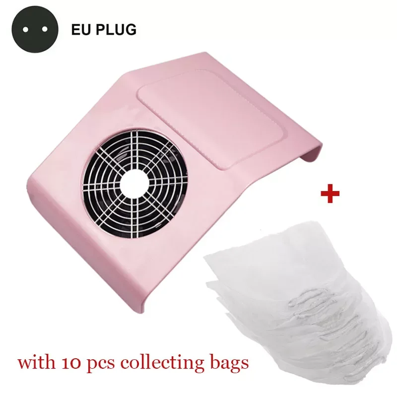 

40W Powerful Nail Cleaner, Nail Vacuum Cleaner for Manicure Machine Suction Nail Dust Collector Nail Fan for Dust Collecting
