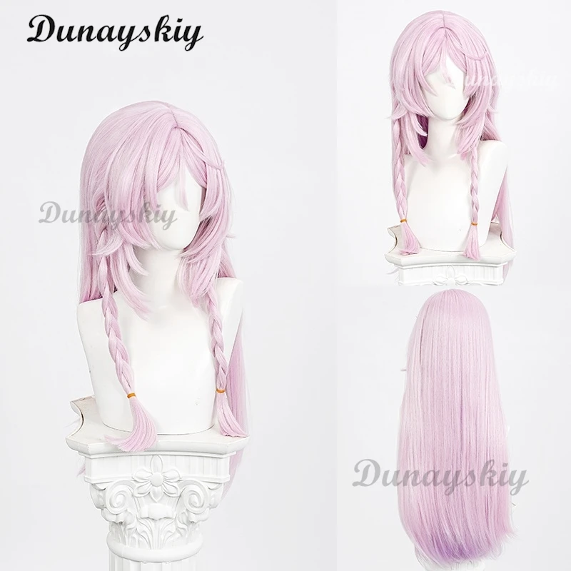 Парик для косплея по мотивам аниме Genshin Impact Citlali длиной 75 см с розовым и фиолетовым