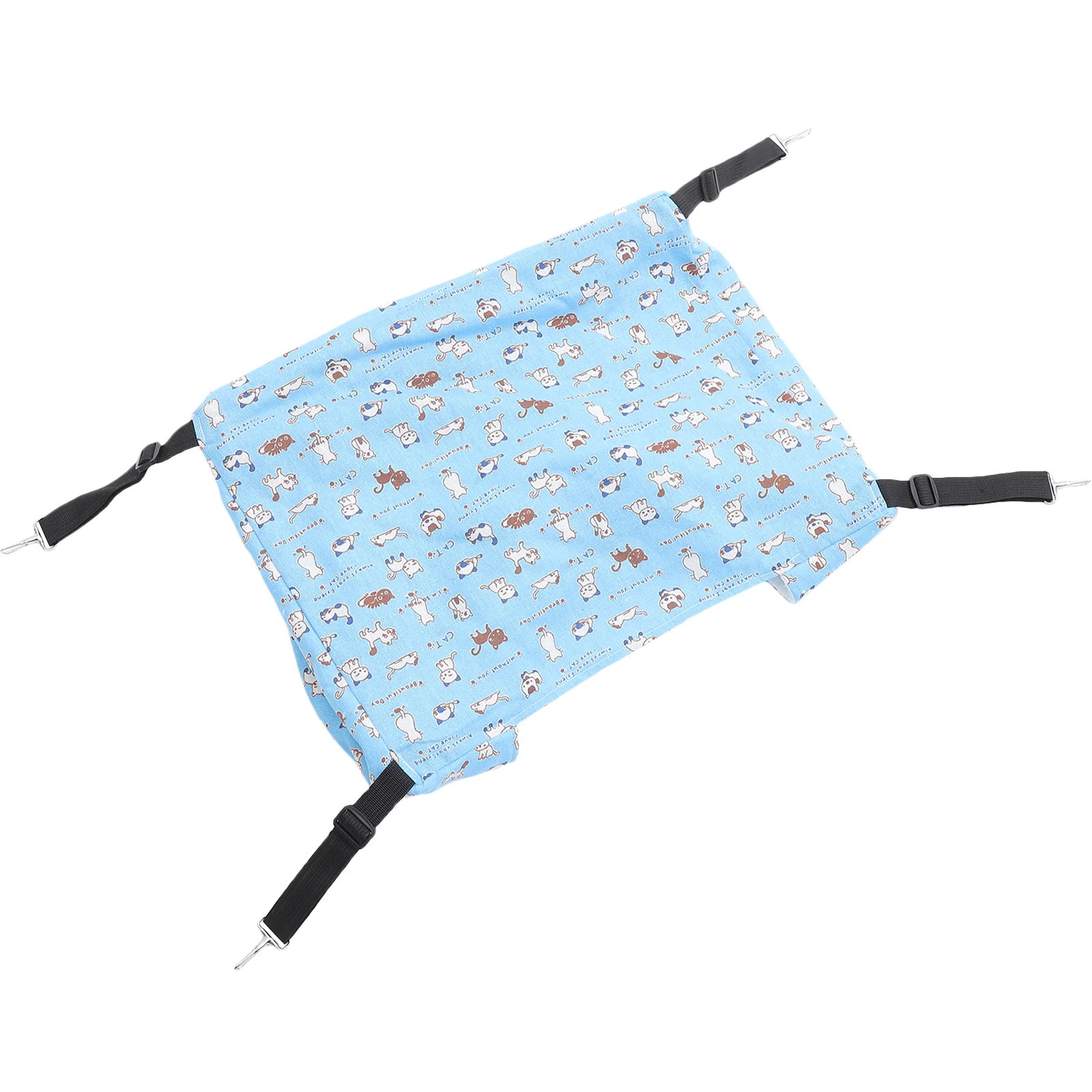 

Cat Hammock Bed Adjustable Hanging Cat Bed Cage Cat Hammock Pet Sleeping Bed