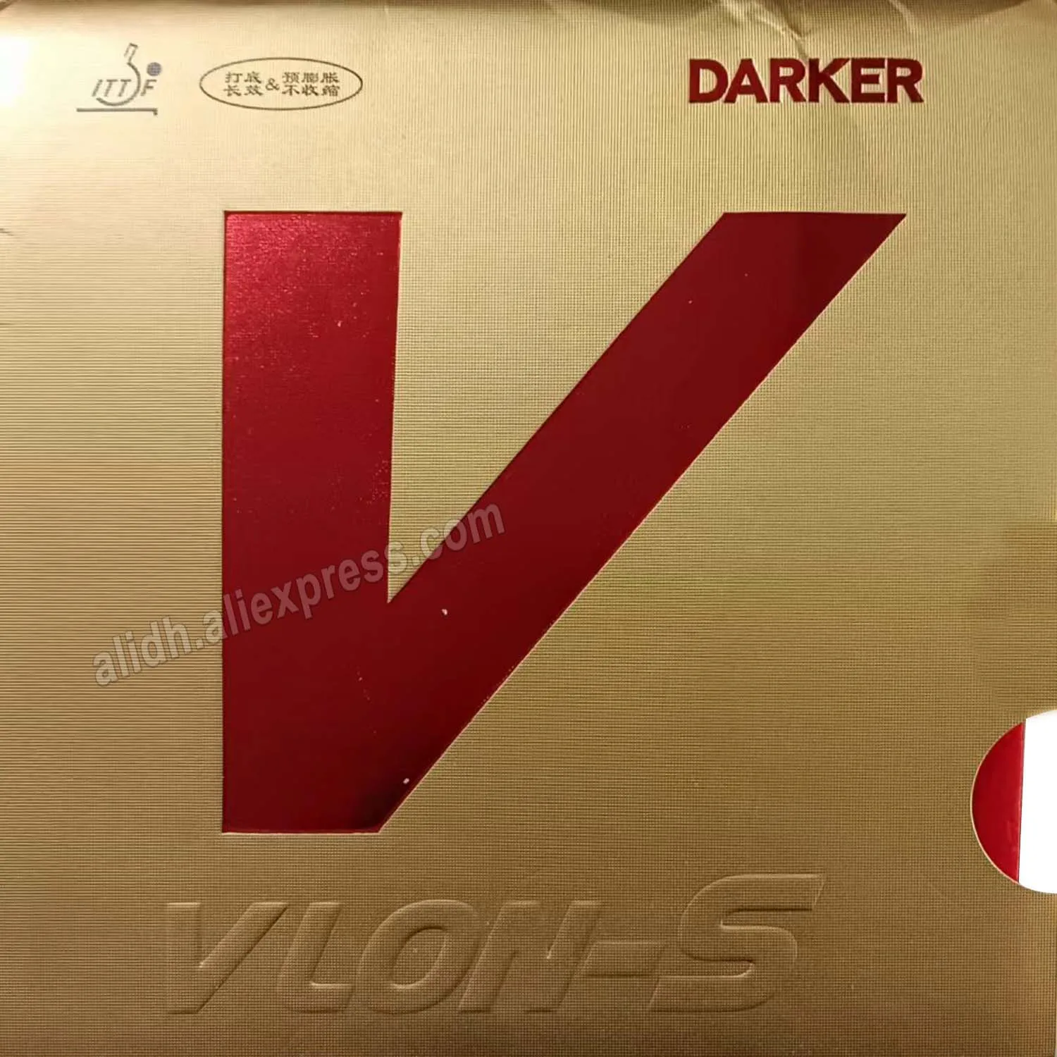 DARKER V VLON-S Tense Factory Tuned pips-in Table Tennis Rubber with sponge