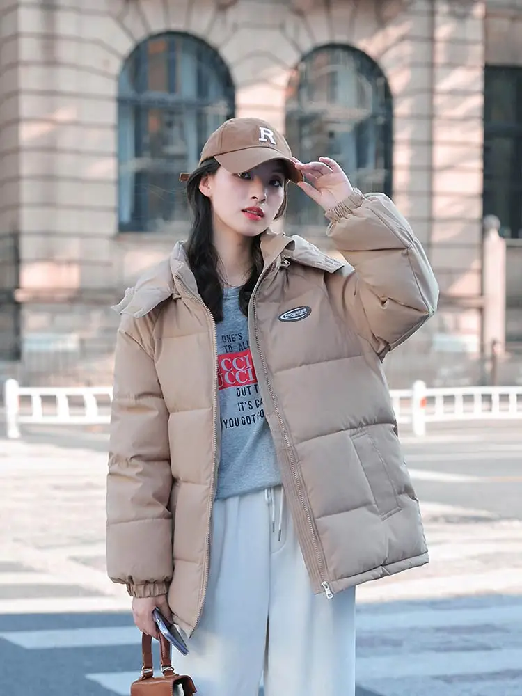 Vielleicht Women's Autumn Winter Jacket 2022 Thicken Warm Coat Removable Hooded Parka Clothes Women Streetwear Elegant Outerwear
