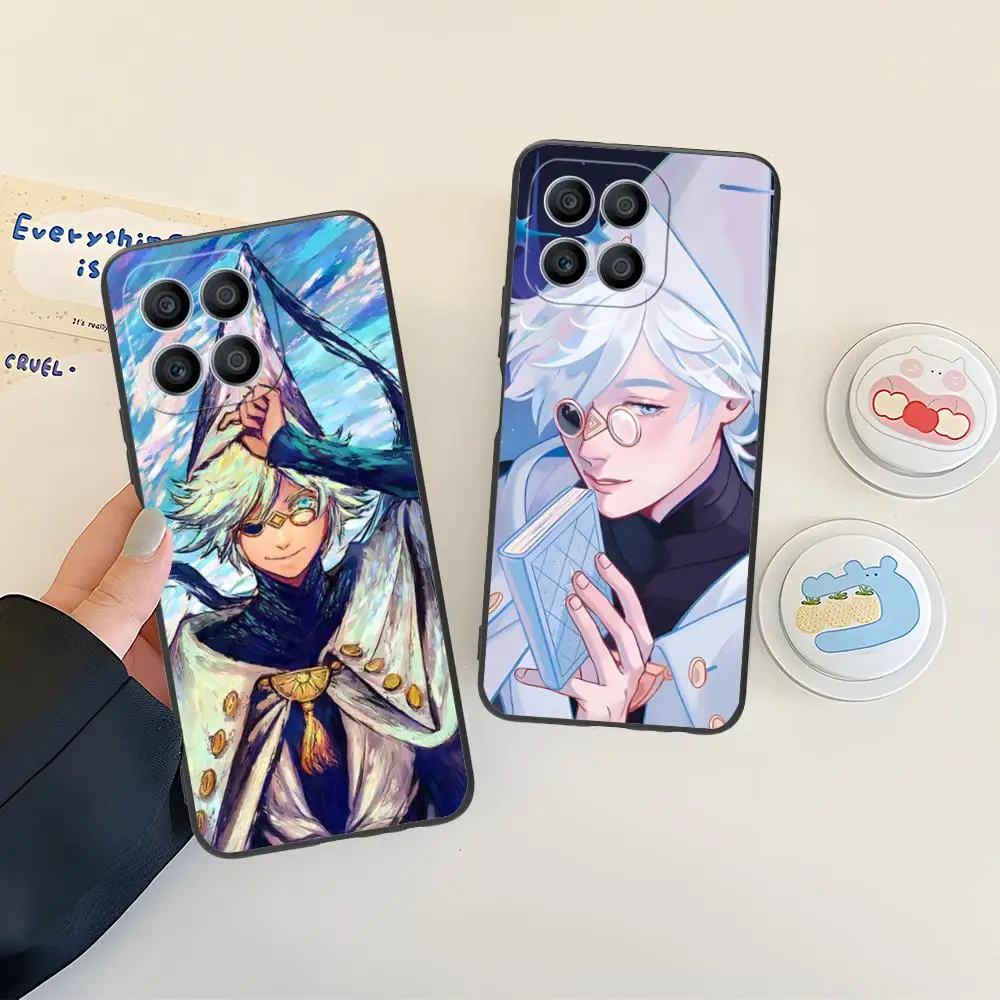 Фото Чехол для телефона Witch Hat Atelier Qifrey для Honor 90 80 70 60 50 30 20 10 9 8 7 Pro S SE Lite 5G, мягкий противоударный чехол из ТПУ №3