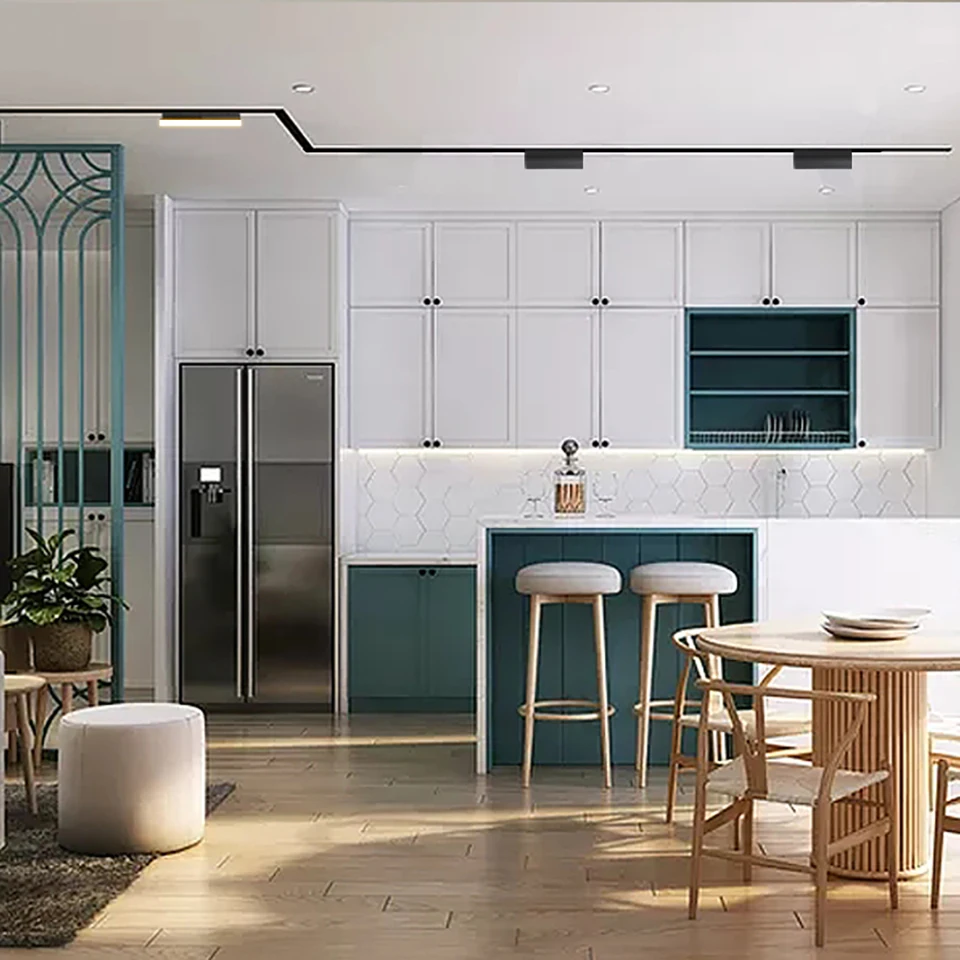 Магнитный Трековый светильник с регулируемой яркостью 48 В Dali складсветильник