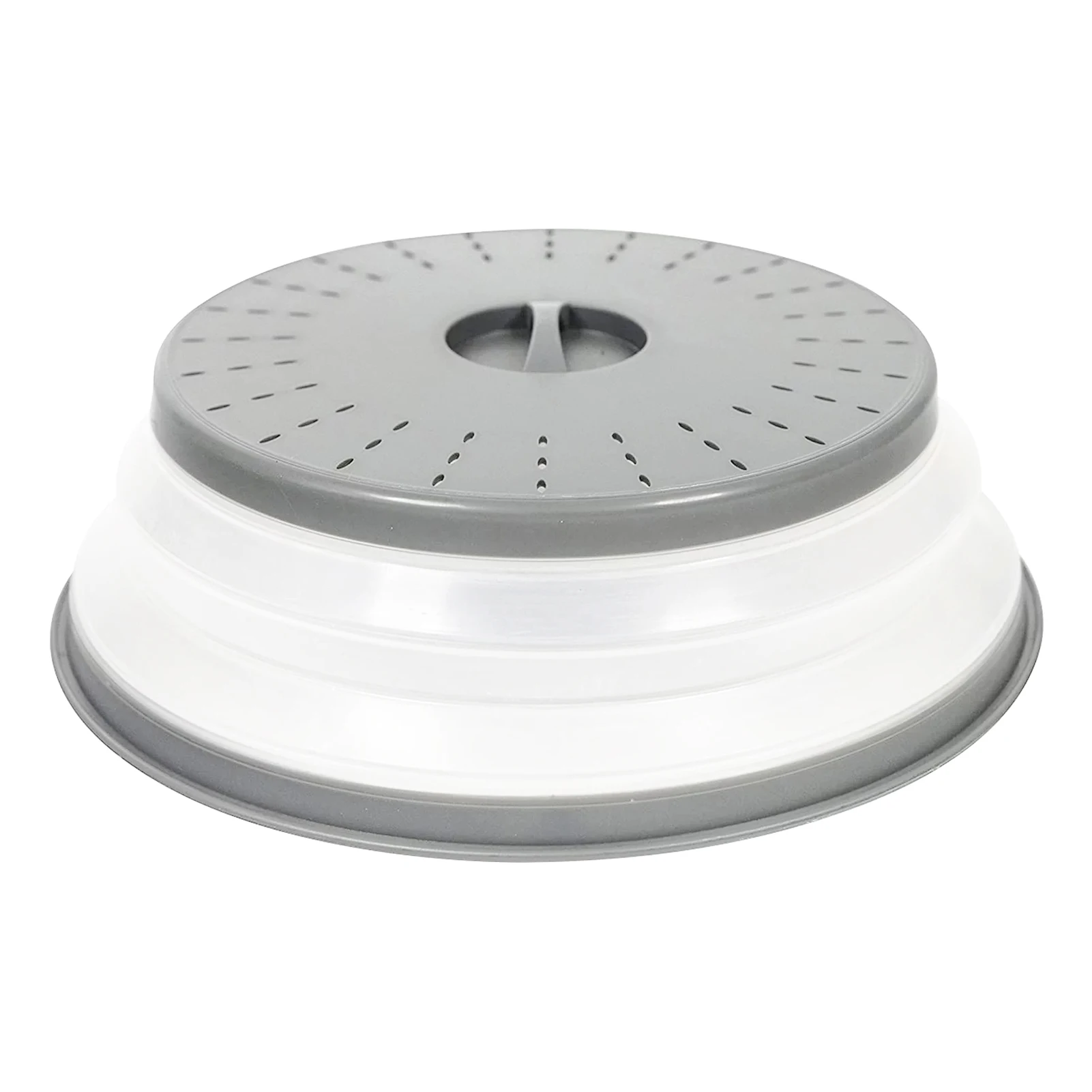 

Тарелка, тарелка, серая, легкая в хранении, складная, для микроволновой печи, освежитель для фруктов, корзина, шкаф, защита от брызг для еды