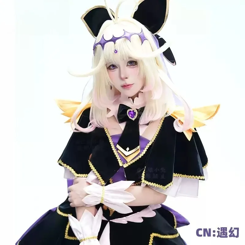 Фото Аниме «Прикюэр!» Костюм для косплея Cure Moria Ruruka: очаровательное платье Лолиты для Хэллоуина и ролевых игр №5
