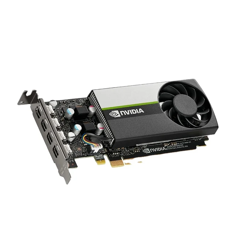 

NVIDIA Quadro T600 GPU 4GB GDDR6 128bit Design Professional Graphics Card T400 T600 T1000 A4000 P1000 GPU for PC