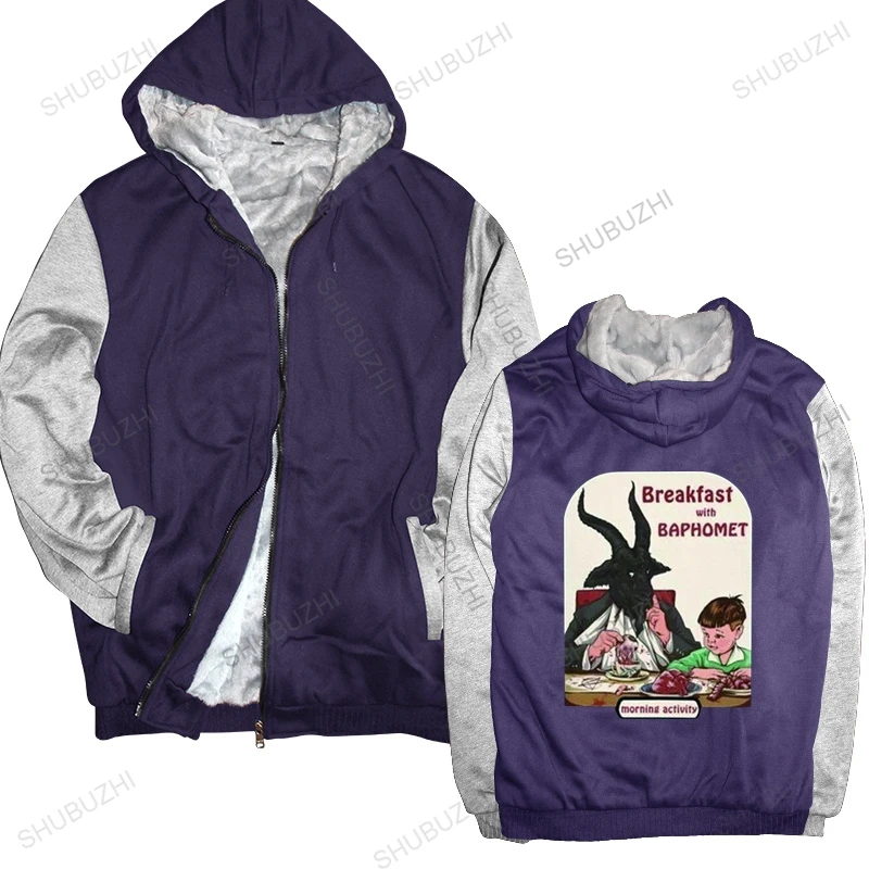 

Классическая Толстовка, Мужской пуловер, толстовка с капюшоном, толстовка с изображением сатаны, демона, козы, толстовка в стиле Харадзюку, свободная толстовка большого размера