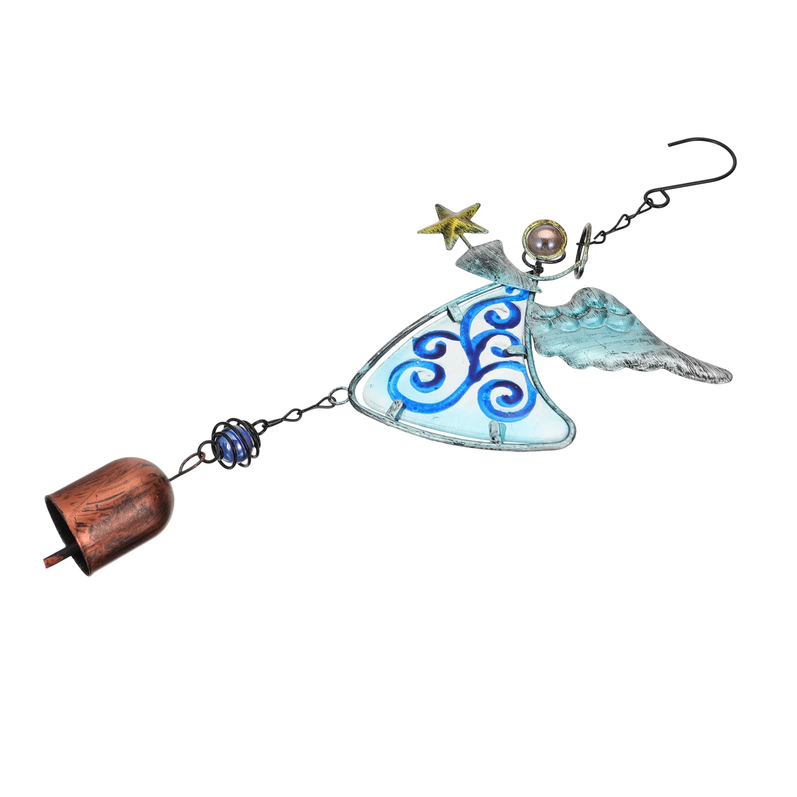 

Wind Chimes Garden Wind Chimes Memorial Wind Chimes Outdoor Wind Bell Metal Hanging Garden Wind Chimes Blue