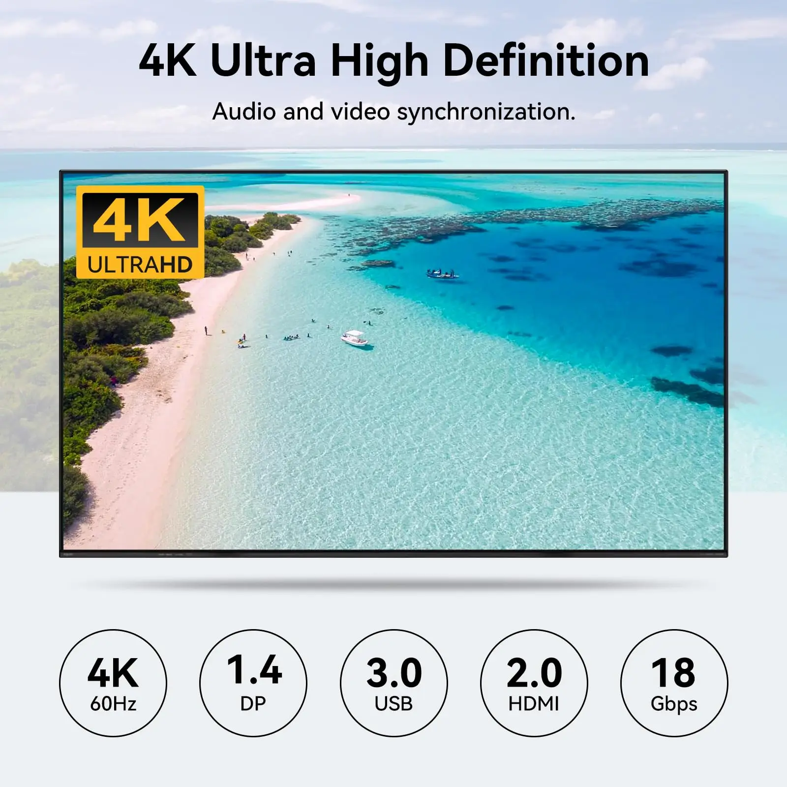 Двойной HDMI DP KVM переключатель 2 монитора 4 компьютера 4K @ 60 Гц 2K 120 двойной Displayport USB 3