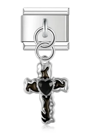 URING Эластичные подвески с крестом для браслета 9 мм