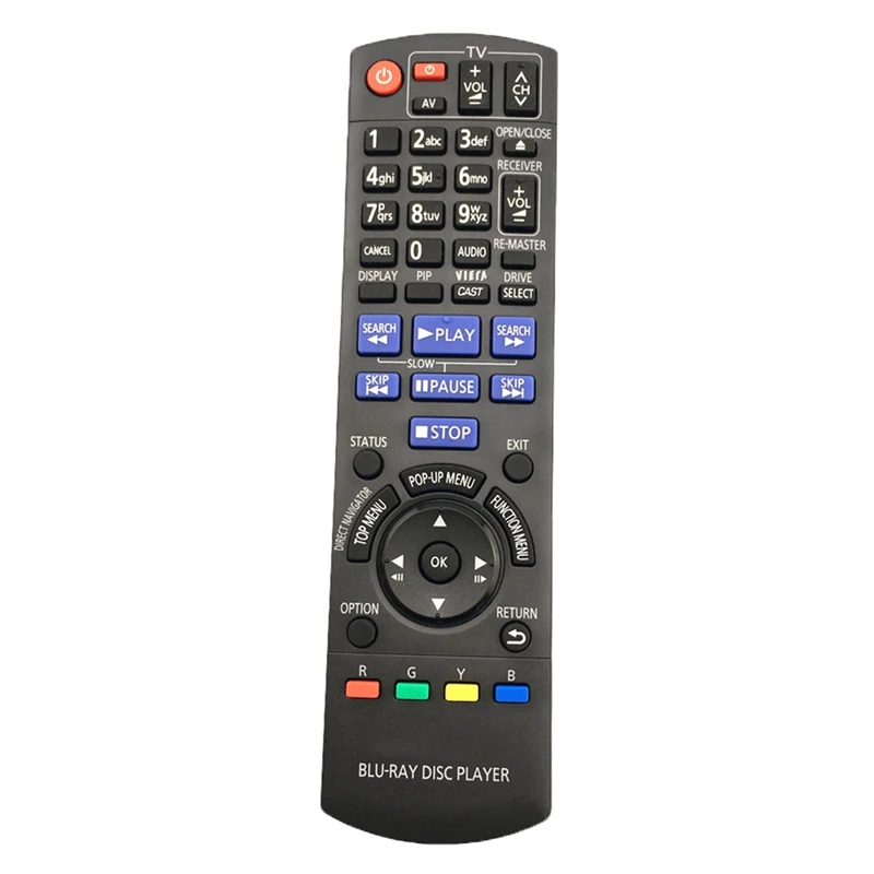 

N2QAKB000082 Remote Control Replacement Remote Control Suitable For Panasonic Audio BLU-RAY DISC PLAYER