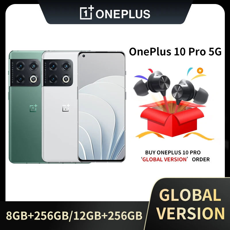 Смартфон OnePlus 10 Pro, 10 Pro, 10000 ГБ, Snapdragon 8, быстрая зарядка 80 Вт
