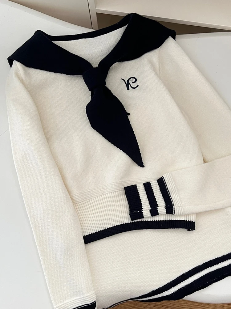 Осень-зима женский корейский Shoujo 2000-х годов комплект из 2 предметов в