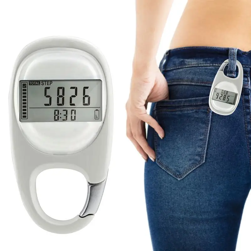 

Счетчик шагов для ходьбы, цифровой шагомер для ходьбы, легкий и точный счетчик шагов, сенсорный шагомер для отслеживания шагов