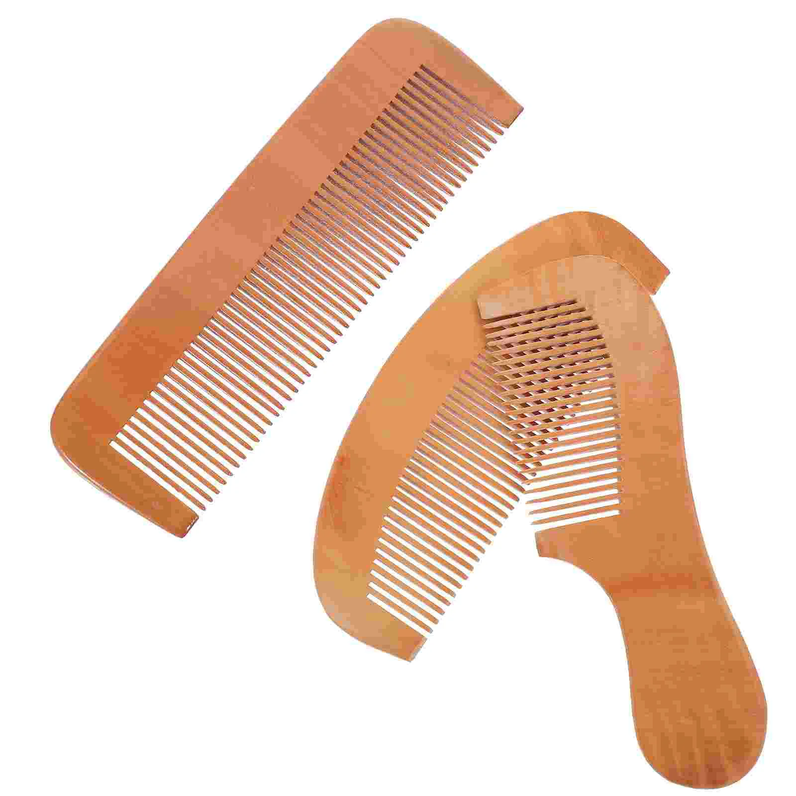 

3 Pcs Valentine Goodies Class Wooden Comb Women Hair Scalp Massager Styling Mahogany Combs