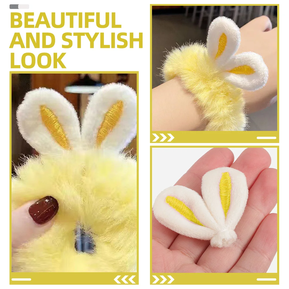 10 шт. аксессуары для волос DIY креативные заколки с подвесками в виде кроличьих