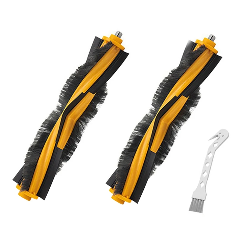 

2PCS Dust Cleaning Sweeper Roller Main Brush For Ecovacs Deebot DN33 DN55 Vacuum Cleaner Replacement Brush Parts