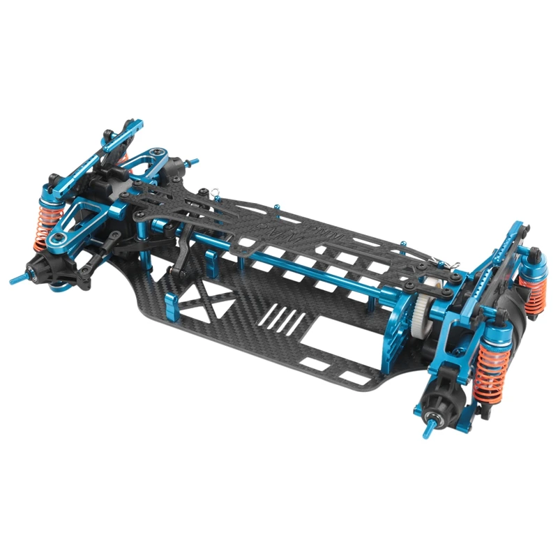 

Алюминиевый сплав и карбоновый вал привода 1/10 4Wd туристический автомобильный комплект рамы для Tamiya Tt01 Tt01E автомобиль