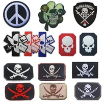 usa navy seal team pirate skull flag ir patches blackbeard pirate edward emblem diy patches for clothing military army badges