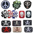 США, флотская команда котиков, зеркальные нашивки, черная борода, Пиратская эмблема Эдварда, нашивки сделай сам для одежды, военные искусственные