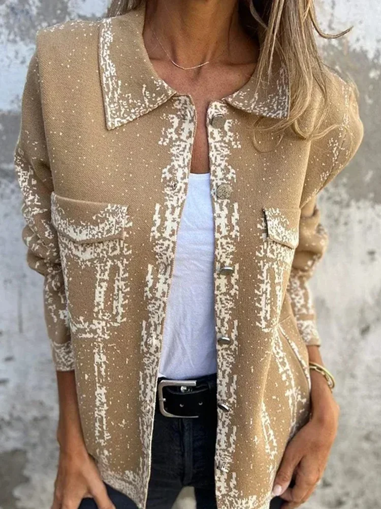 Vestidos женская Bandhnu повседневная однотонная однобортная куртка с лацканами зимняя