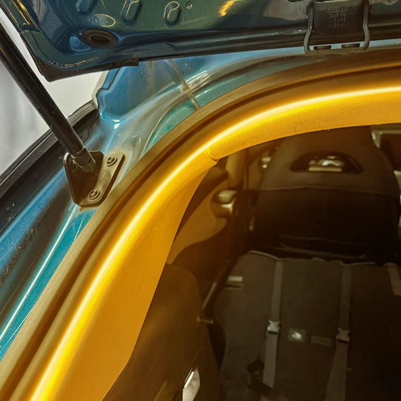 Для Byd Atto 3 Ev Yuan Plus 2022 2023 Accesory багажник Освещение Atto3 задняя дверь Интерьер