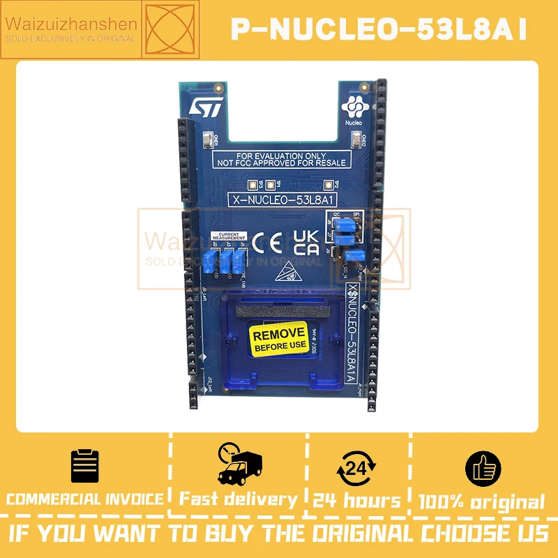 Плата P-NUCLEO-53L8A1 с переплетом VL53L8CX