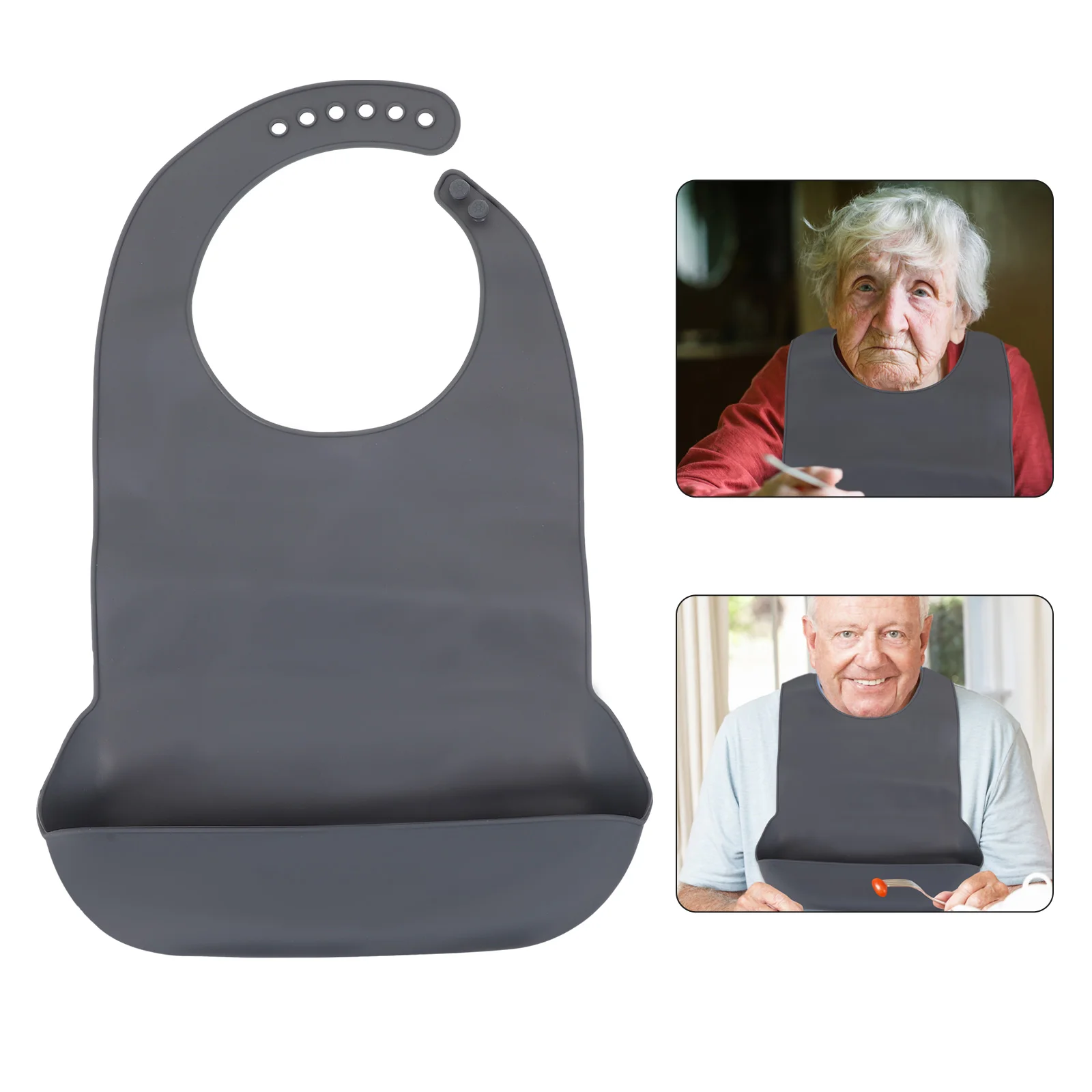 

1 шт., карманный Короткий Фартук для пожилых людей