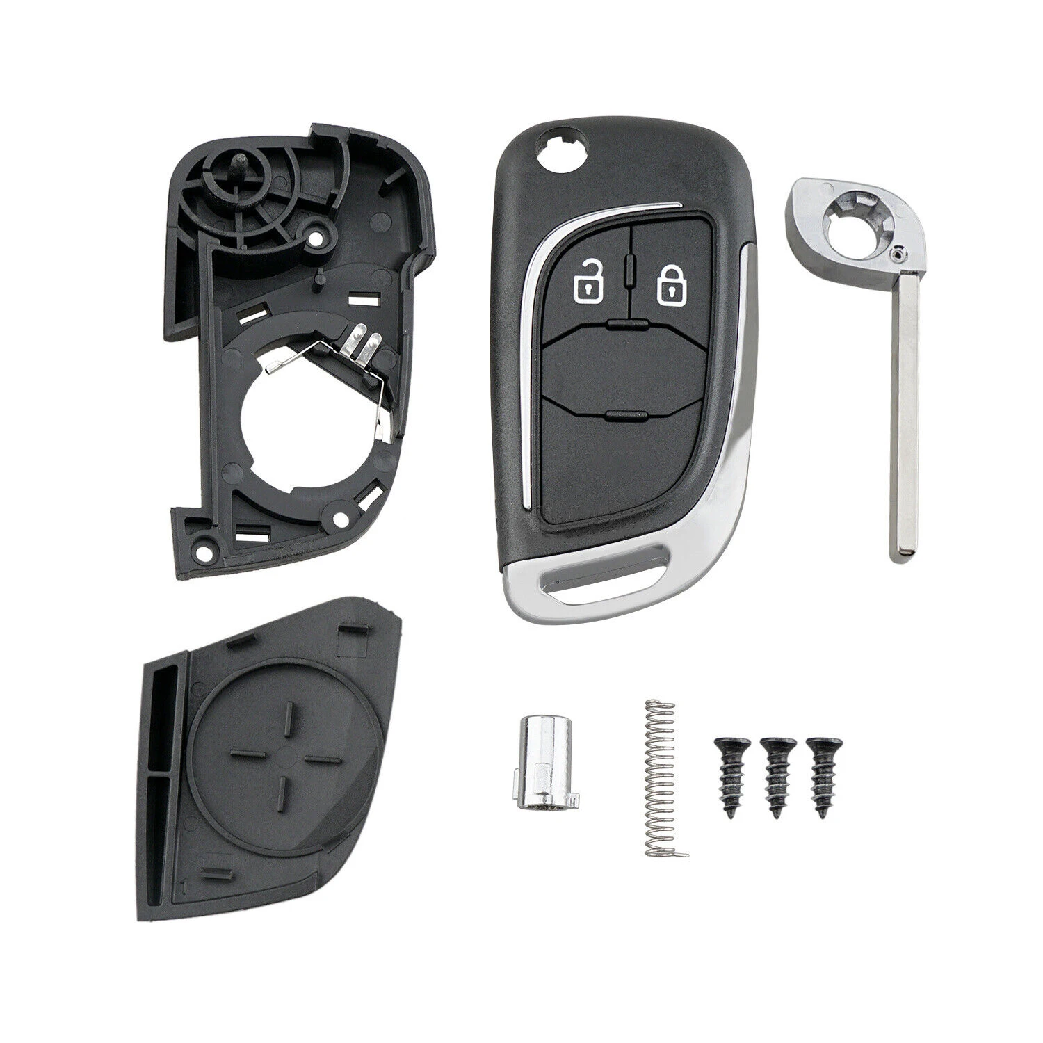 

Modified Folding Remote Car Key Shell For Chevrolet Cruze Epica Lova Camaro For Opel Vauxhall Insignia Astra Mokka For Buick