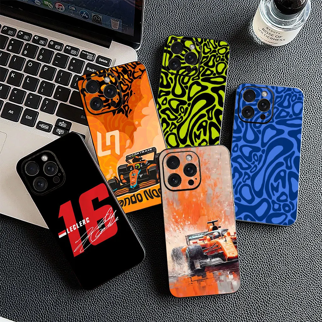 Фото Чехол для телефона Xiaomi Poco C71 C65 C61 X7 X6 X5 M6 M7 F5 F6 F7 Ultra Pro C75 Чехол Formula 1 F1 Number LN4s No 4 81 63 Корпус №3