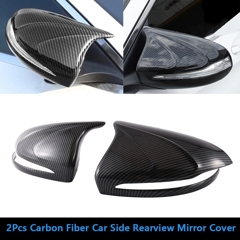 

Чехол для бокового зеркала заднего вида из углеродного волокна для Mercedes-Benz W205 W213 X253 C E GLC GLA GLB Class