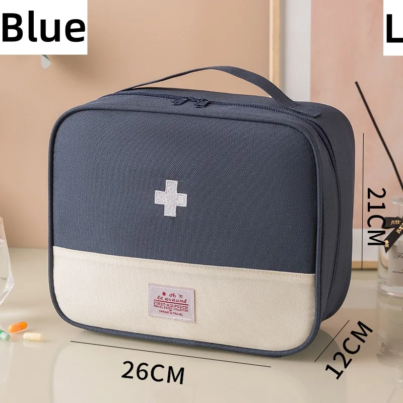 

Медицинская сумка для первой помощи на открытом воздухе, сумка для аварийного хранения лекарств, дорожный портативный контейнер для таблеток и лекарств, домашняя сумка для хранения лекарств