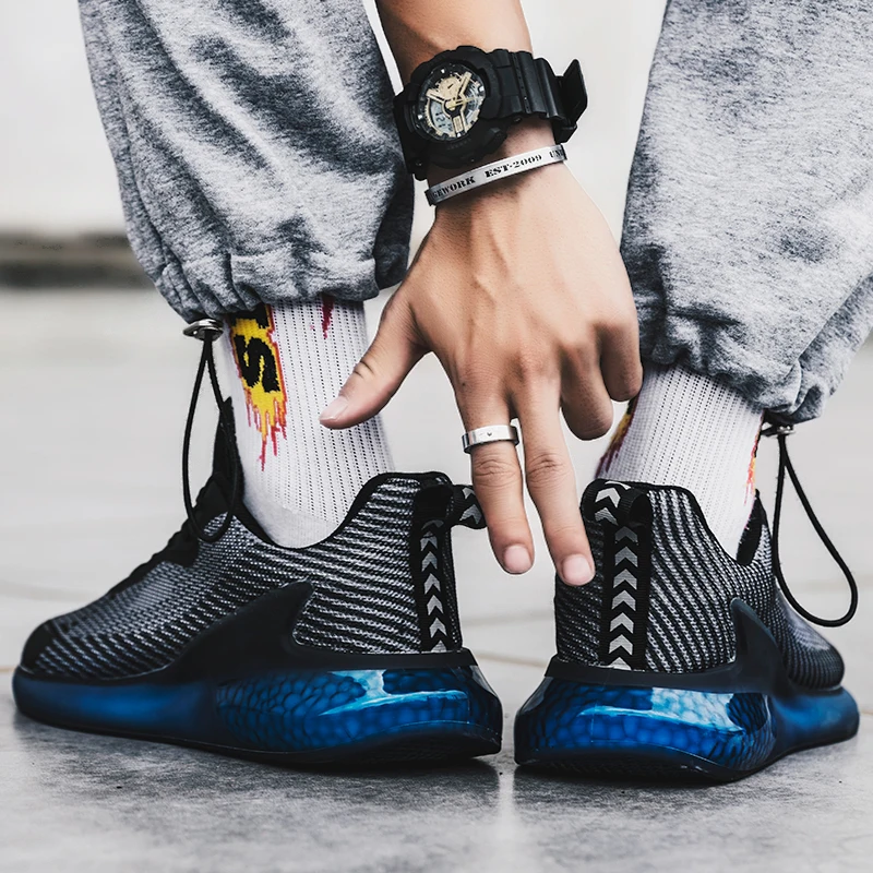 Men sport Running Shoes Breathable Autumn air mesh Sport Shoes Sneakers Shoes comfortable Men's Outdoor Tennies shoes