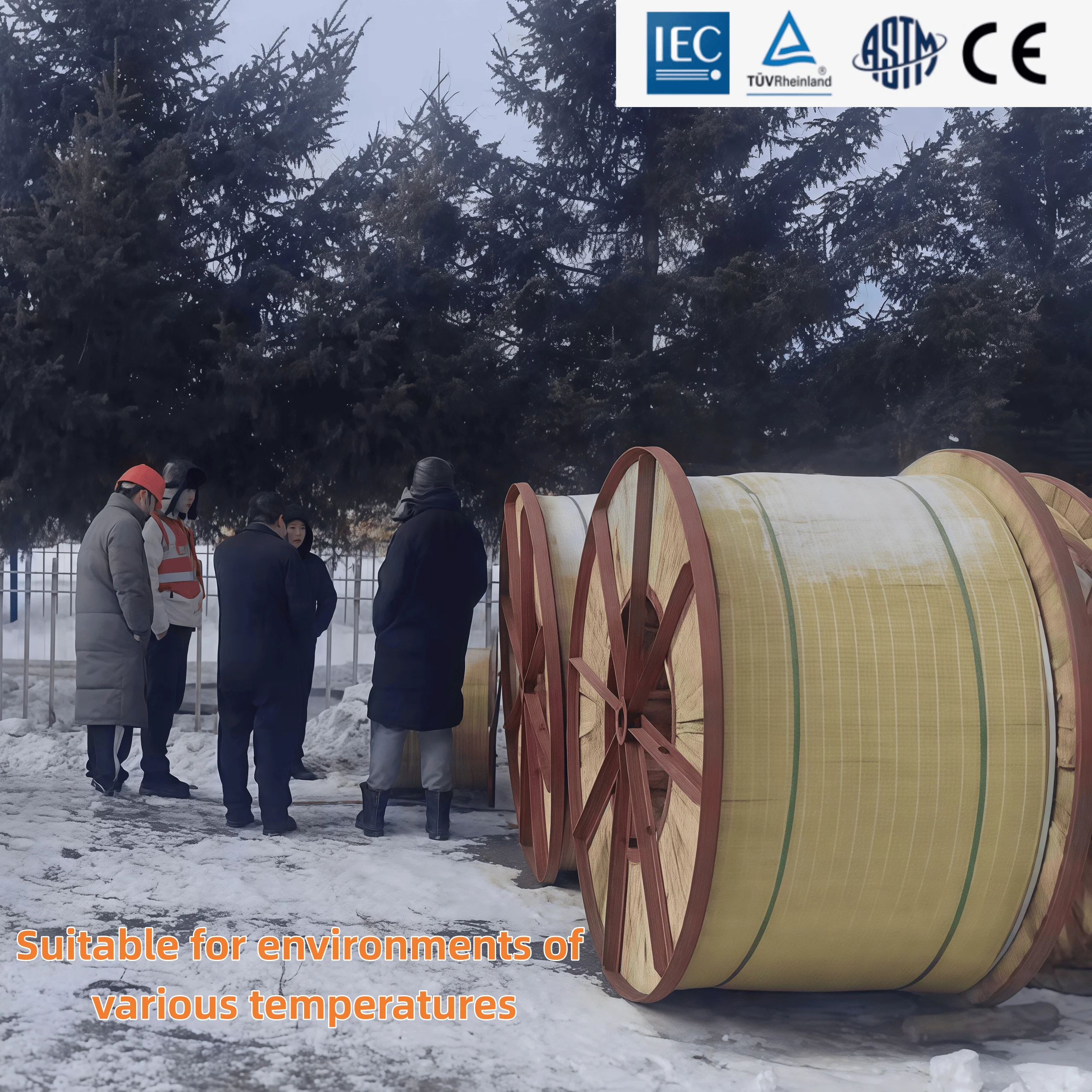 Поставка с завода: проводник ACSR без изоляции (без покрытия) для воздушных линий электропередач, соответствующий стандарту ASTM B232, для проекта электросетей Северной Америки. (art.: 3920dceef5b91) - 3920dceef5b91