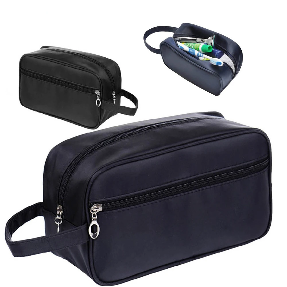 Travel Waterproof Big Capacity Unisex Women Men Toiletry Storage Bag Wash Shaving Makeup Cosmetic Shower Organizer Case