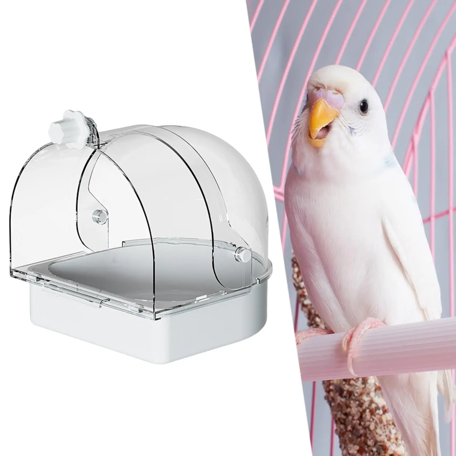 Комнатная коробка для ванны с птицами комнатная клетка птиц стандартная