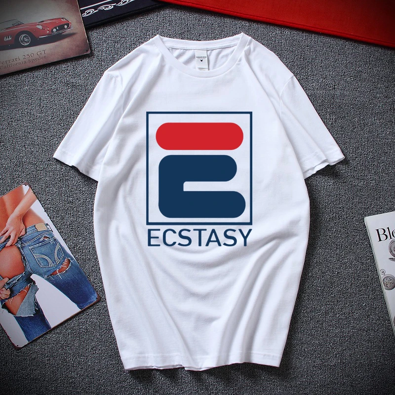 

Extasis RAVE Techno 90s Fantazia Dreamscape Camiseta Unisex Todas Las Tallas Sleeve T Shirt Summer Men Tee Tops