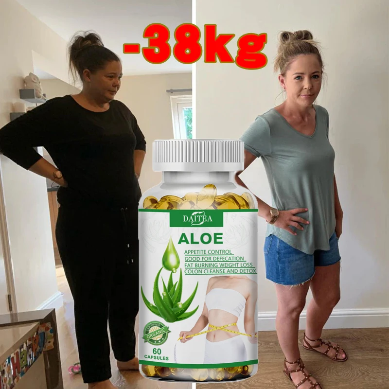 

Aloe Vera Extract -Weight Loss Capsules Product Detox Promotes Bowel Movement Most Powerful Fat Burner，appetite Suppressant