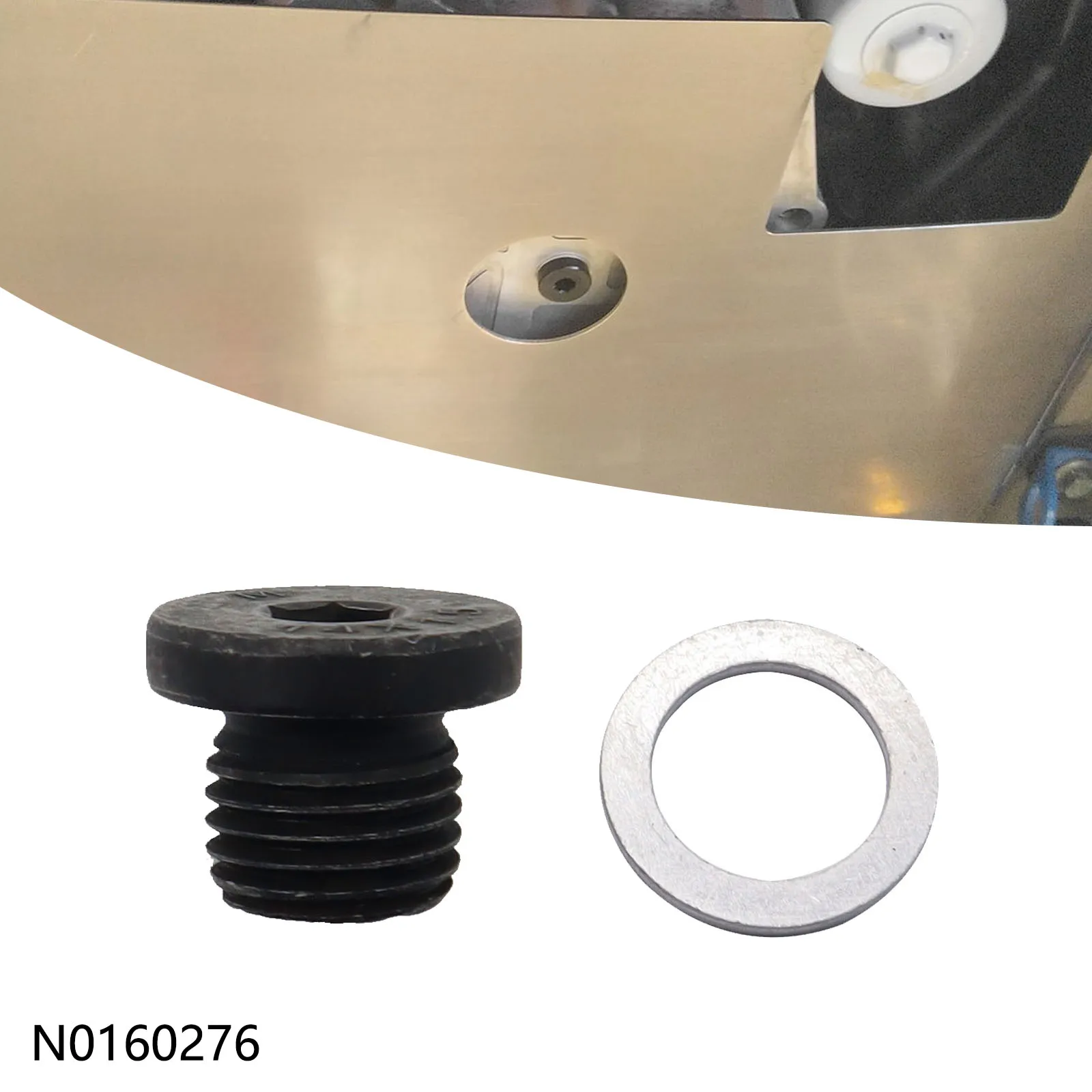 

Для Audi A4 A5 A6 A7 Q5 Q7 S4 S6 S8 VW Touareg Porsche Cayenne Panamera Сливная пробка масляного картера двигателя Винт N 0160276 М14х1,5