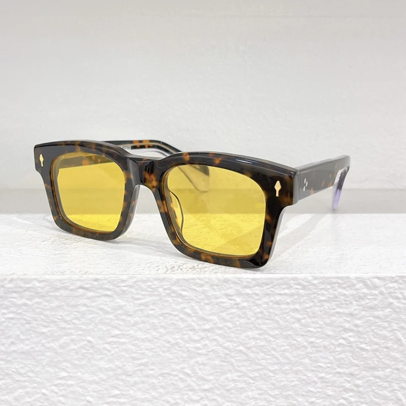 2024 Модные солнцезащитные очки в квадратной оправе высококачественные мужские