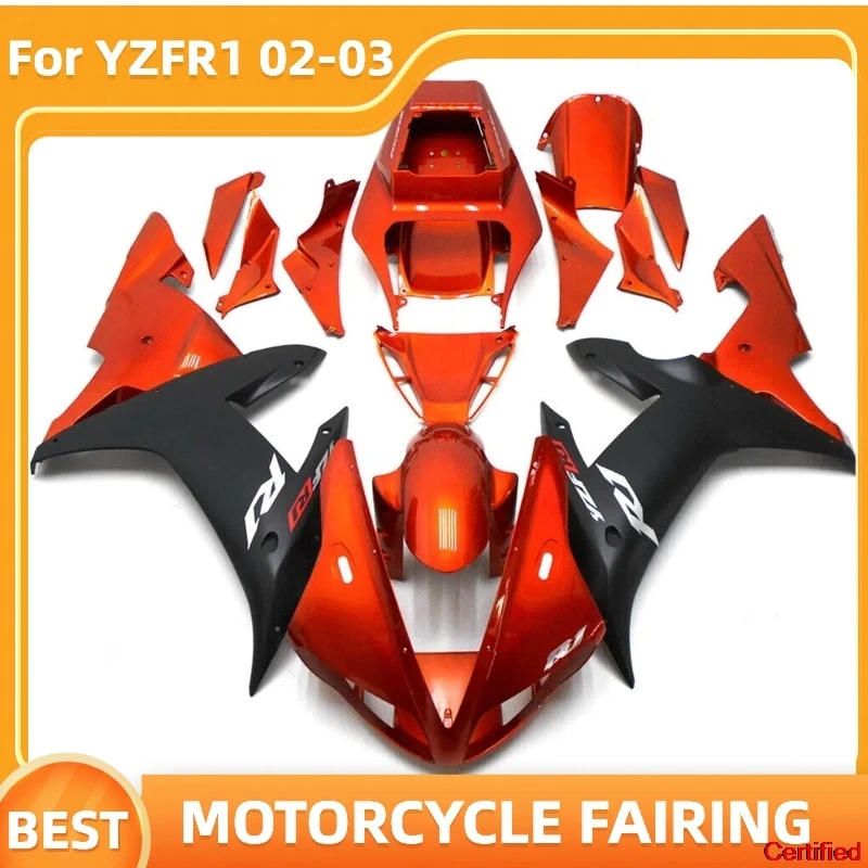 Новый бесплатный индивидуальный обтекатель для YZF-R1 2002 2003 YZF R1 YZFR1 02-03 100% подходит