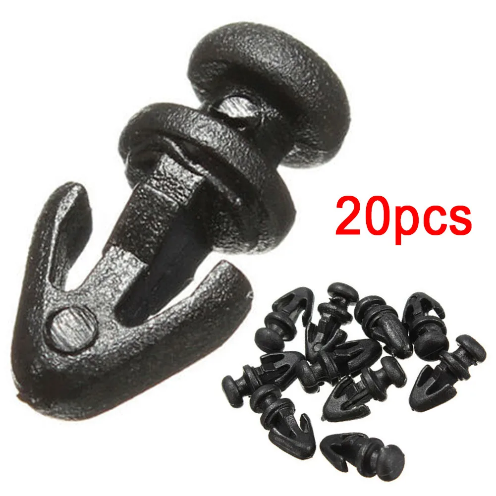 

20Pcs Car Door Seal Sill Sealing Strip Clips Lower Weatherstrip Auto Fastener Rivet For Ford Mondeo MK2 MK3 MK4