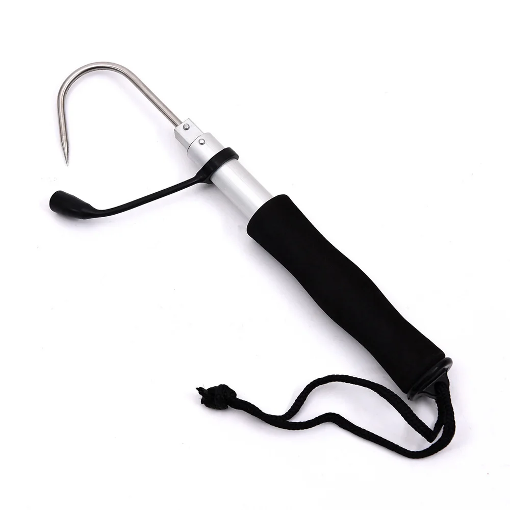 

Retractable 60/120cm Stainless Steel Telescopic Sea Fishing Spear Hook Tackle Suitable For All Kinds Of Heavyweight Fish Active