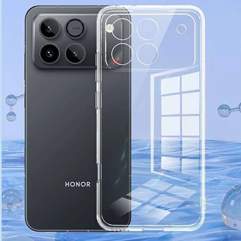 Фото Чехол на Honor Win, ультратонкий прозрачный мягкий чехол из ТПУ для Honor Win 5G Global, прозрачный чехол HonorWin Bumper №1