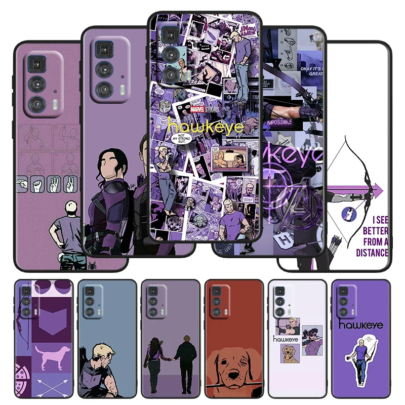 

Marvel Hawkeye Phone Case For Motorola G 200 100 71 60S 51 50 41S 40 31 30 10 9 8 Fusion Power Lite Plus Black